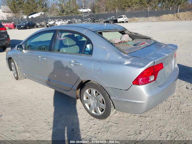 2007 HONDA CIVIC LX VIN: 1HGFA16567L021395