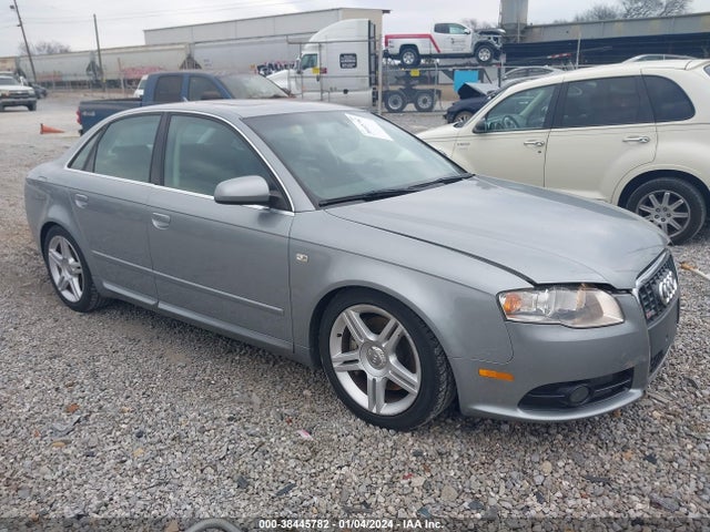 2008 AUDI A4 2.0T VIN: WAUDF78E08A038470