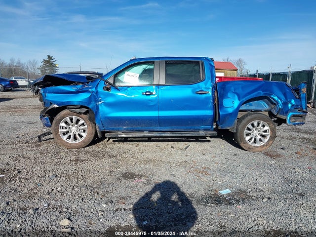 2023 CHEVROLET SILVERADO 1500 4WD SHORT BED CUSTOM VIN: 1GCPDBEK6PZ109836