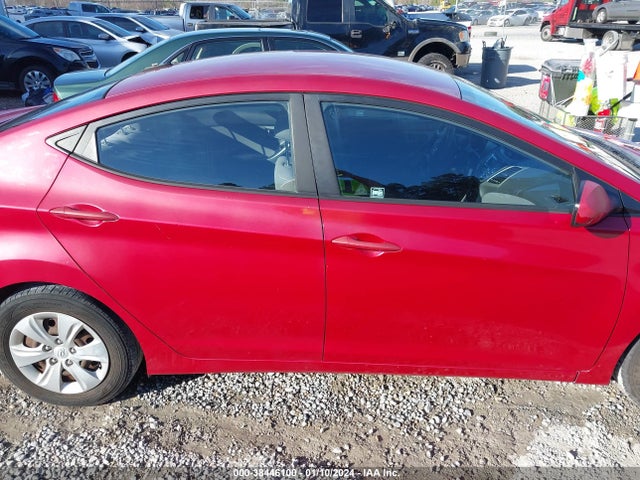 2016 HYUNDAI ELANTRA SE VIN: KMHDH4AEXGU557329