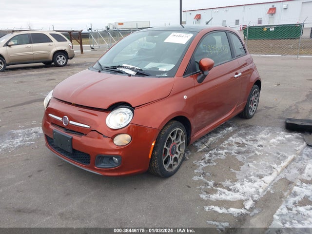 2012 FIAT 500 3C3CFFBR6CT208731 Photo 1