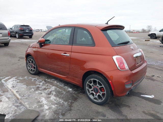 2012 FIAT 500 3C3CFFBR6CT208731 Photo 2
