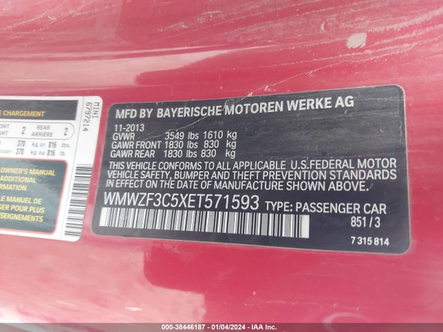 2014 MINI CLUBMAN WMWZF3C5XET571593 Photo 8