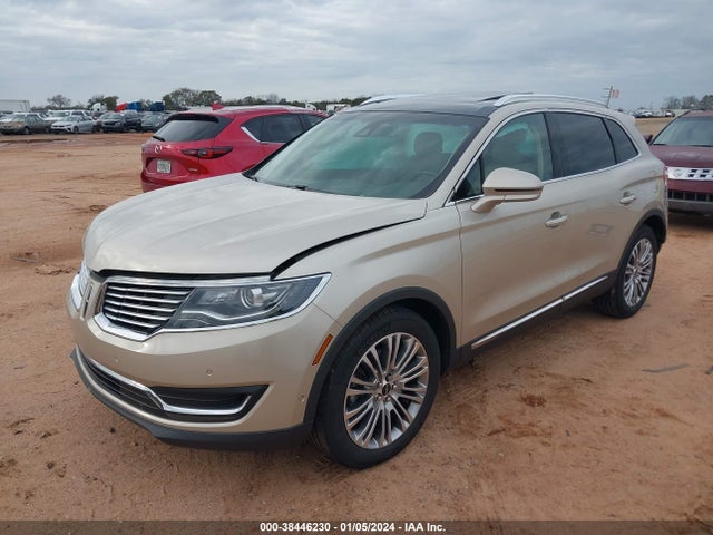 2017 LINCOLN MKX RESERVE VIN: 2LMPJ8LRXHBL52663
