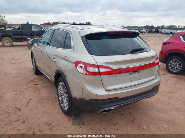 2017 LINCOLN MKX RESERVE VIN: 2LMPJ8LRXHBL52663