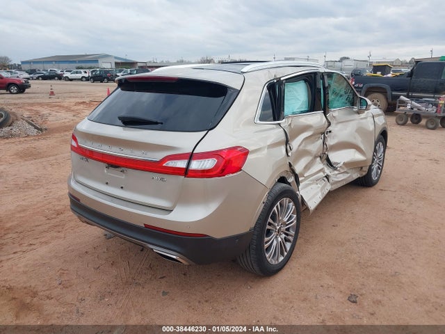 2017 LINCOLN MKX RESERVE VIN: 2LMPJ8LRXHBL52663