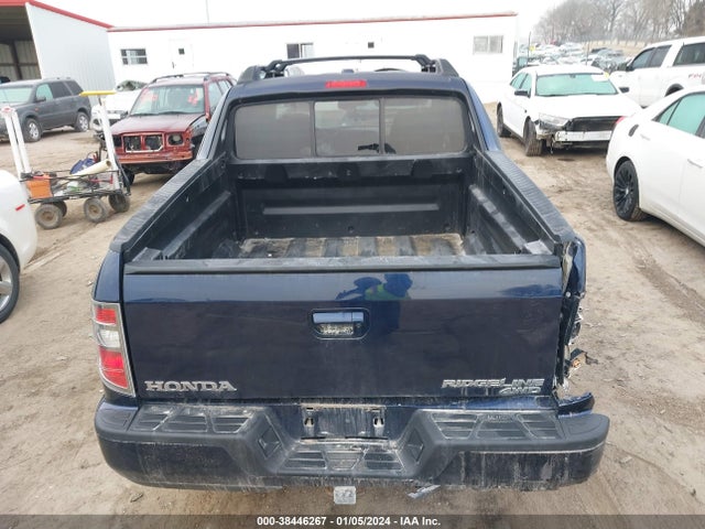 2013 HONDA RIDGELINE RTL VIN: 5FPYK1F51DB017720