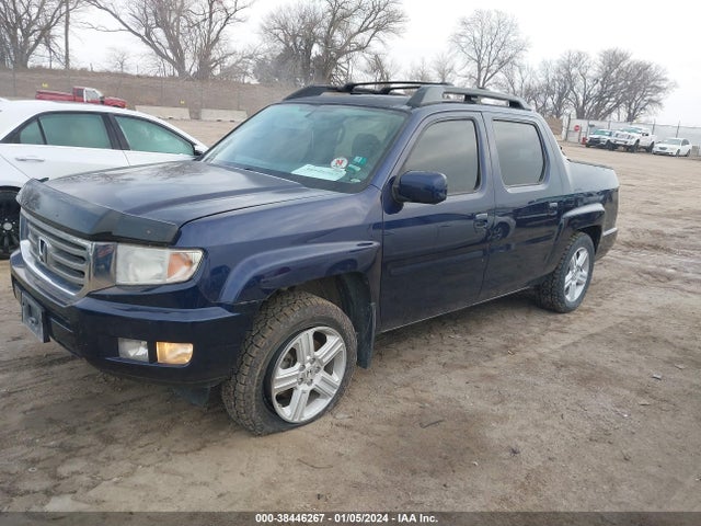 2013 HONDA RIDGELINE RTL VIN: 5FPYK1F51DB017720