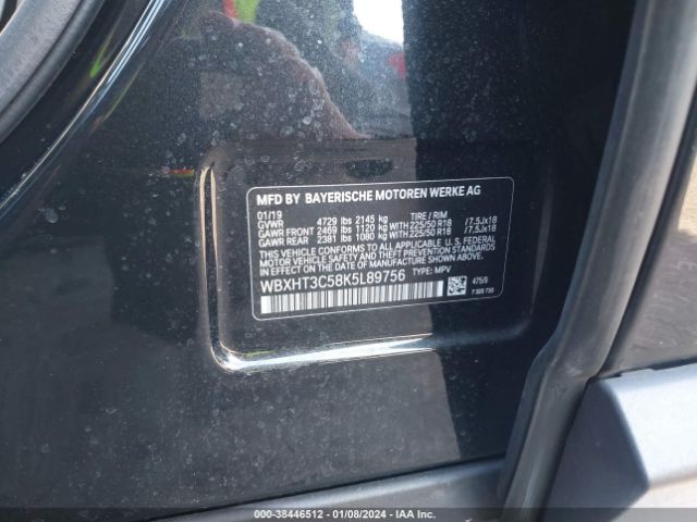 WBXHT3C58K5L89756 BMW X1 Xdrive28i