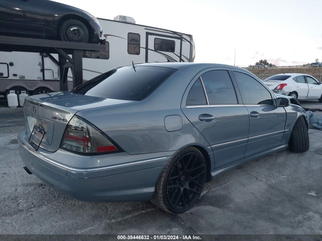 2005 MERCEDES-BENZ C 230 KOMPRESSOR SPORT VIN: WDBRF40J95F579353