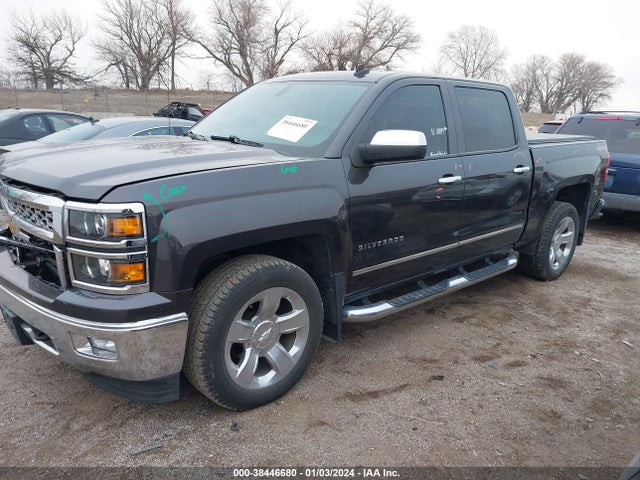 Chevrolet Silverado 1500 1lz 2014 3GCUKSEC9EG359330 Image 2