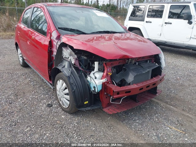 2021 MITSUBISHI MIRAGE CARBONITE EDITION/ES/LE VIN: ML32AUHJ5MH008194
