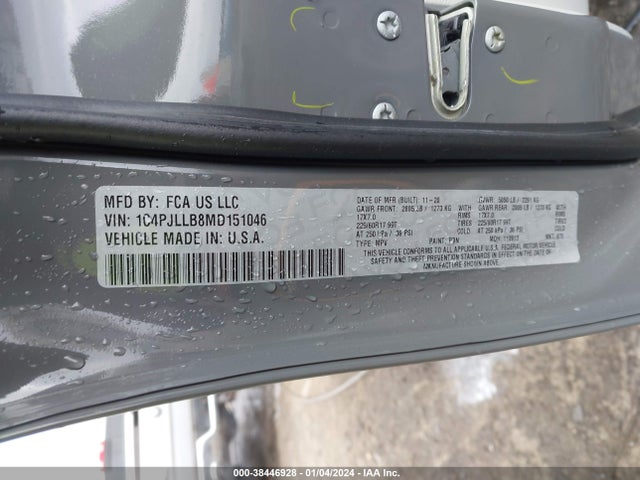 2021 JEEP CHEROKEE LATITUDE PLUS FWD VIN: 1C4PJLLB8MD151046