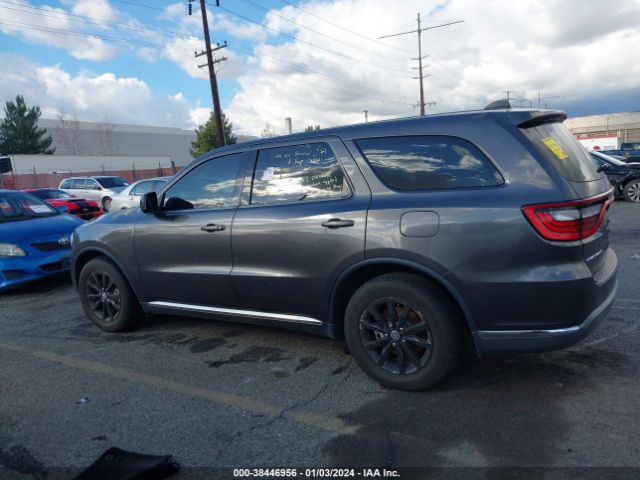 1C4RDHAG1JC434188 Dodge Durango Sxt Rwd