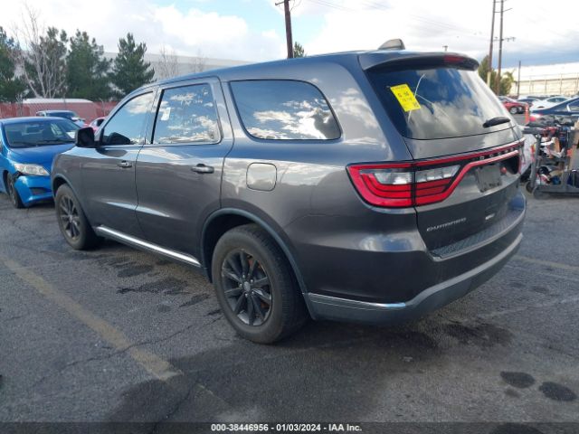 1C4RDHAG1JC434188 Dodge Durango Sxt Rwd