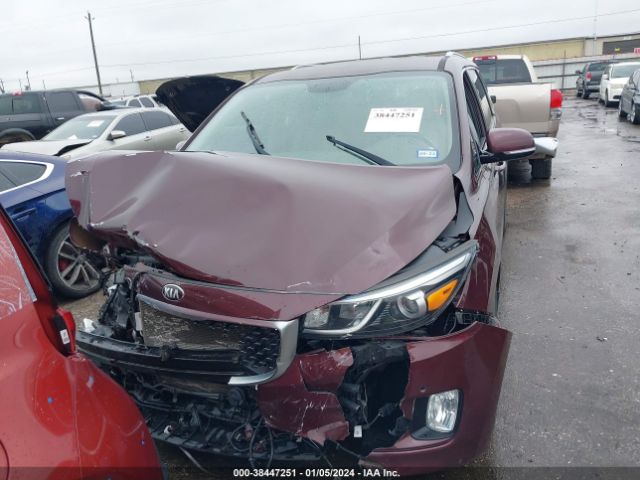 KNDMC5C15J6376217 KIA SEDONA EX