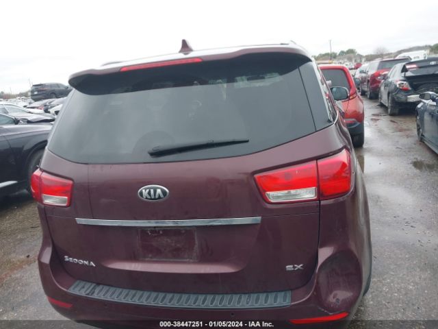 KNDMC5C15J6376217 KIA SEDONA EX
