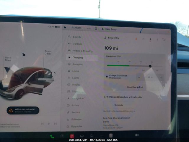 5YJ3E1EB3JF093324 Tesla Model 3 Long Range/performance