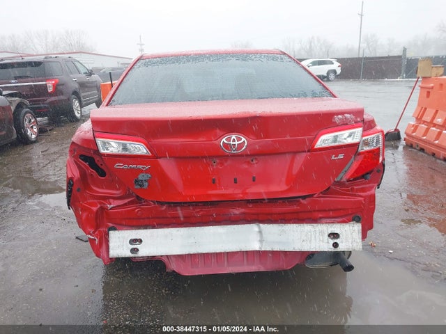 2012 TOYOTA CAMRY LE VIN: 4T1BF1FK1CU527205