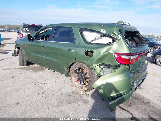 1C4SDJH92MC643167 Dodge Durango Srt Hellcat Awd