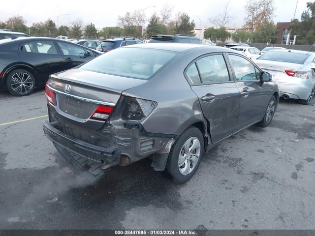 2013 HONDA CIVIC LX VIN: 19XFB2F53DE231507