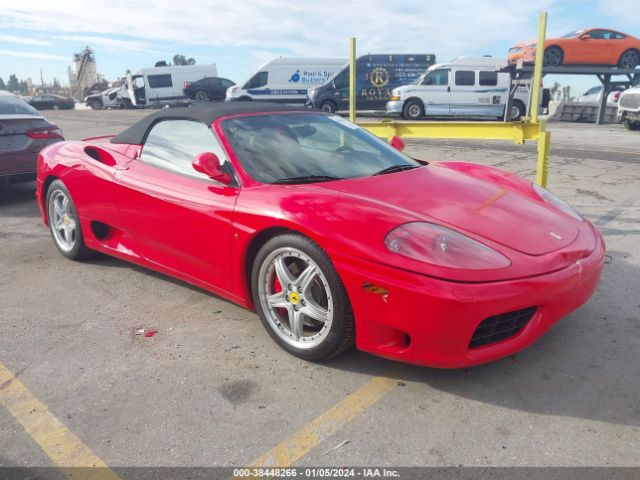 2003 FERRARI SPYDER ZFFYT53B000133842 Photo 0