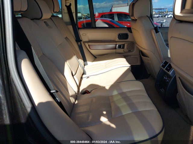 2010 LAND ROVER RANGE ROVER SUPERCHARGED VIN: SALMF1E44AA314384