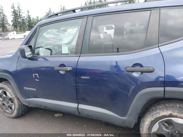 2018 JEEP RENEGADE SPORT 4X4 VIN: ZACCJBAB4JPH67903