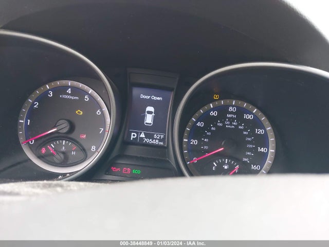 2013 HYUNDAI SANTA FE GLS VIN: KM8SN4HF7DU001683