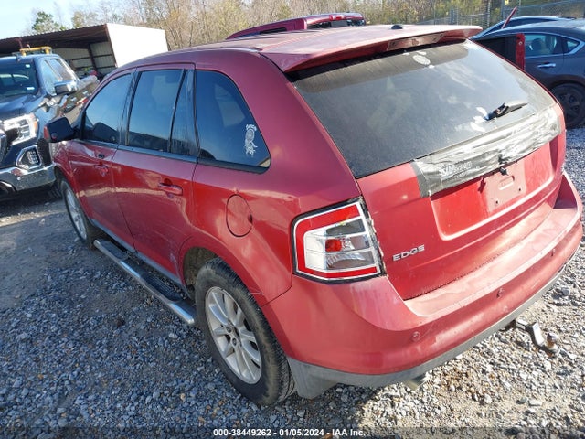 2007 FORD EDGE SEL VIN: 2FMDK38C07BB28786