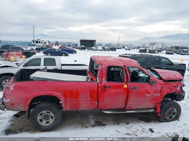 2003 DODGE RAM 2500 SLT/LARAMIE/ST VIN: 3D7KU286X3G762498
