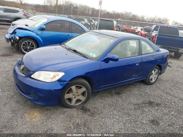 2004 HONDA CIVIC EX VIN: 1HGEM22914L001407
