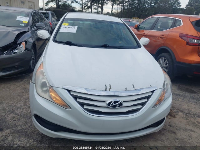 2014 HYUNDAI SONATA GLS VIN: 5NPEB4AC1EH905177