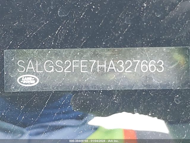 SALGS2FE7HA327663 Land Rover Range Rover 5.0l V8 Supercharged