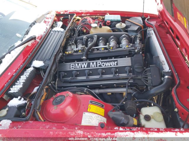 1987 BMW M6 WBAEE1400H2560041 Photo 9