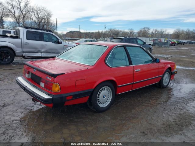 1987 BMW M6 WBAEE1400H2560041 Photo 3