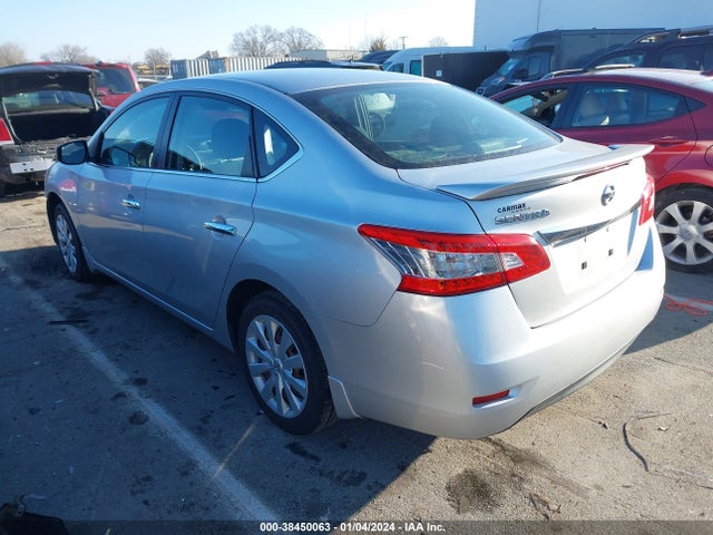 2015 NISSAN SENTRA S VIN: 3N1AB7AP8FY363943
