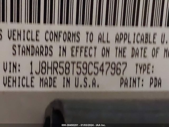 2009 JEEP GRAND CHEROKEE 1J8HR58T59C547967 Photo 8