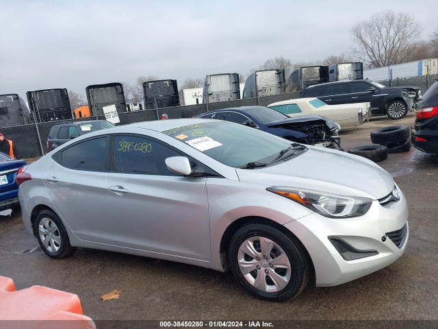 2016 HYUNDAI ELANTRA SE VIN: 5NPDH4AE2GH747978