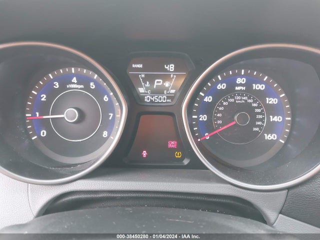2016 HYUNDAI ELANTRA SE VIN: 5NPDH4AE2GH747978