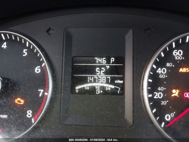 2012 VOLKSWAGEN JETTA 2.5L SE VIN: 3VWDP7AJ6CM050459
