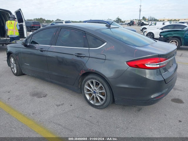 2017 FORD FUSION HYBRID SE VIN: 3FA6P0LU9HR300030