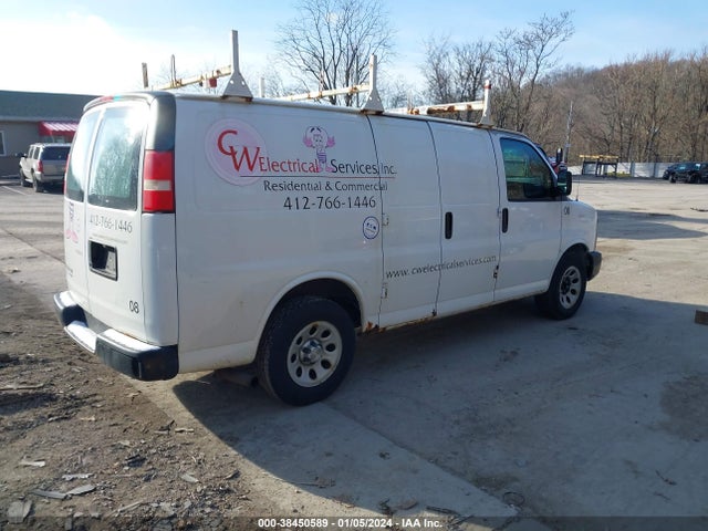 2012 CHEVROLET EXPRESS 1500 WORK VAN VIN: 1GCSGAFX4C1150402