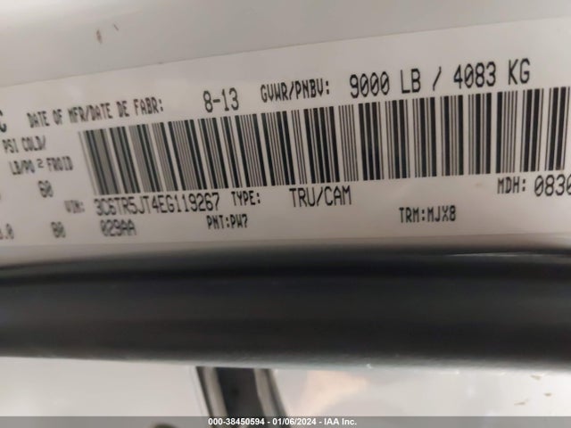 RAM 2500 Slt 2014 3C6TR5JT4EG119267 Image 9