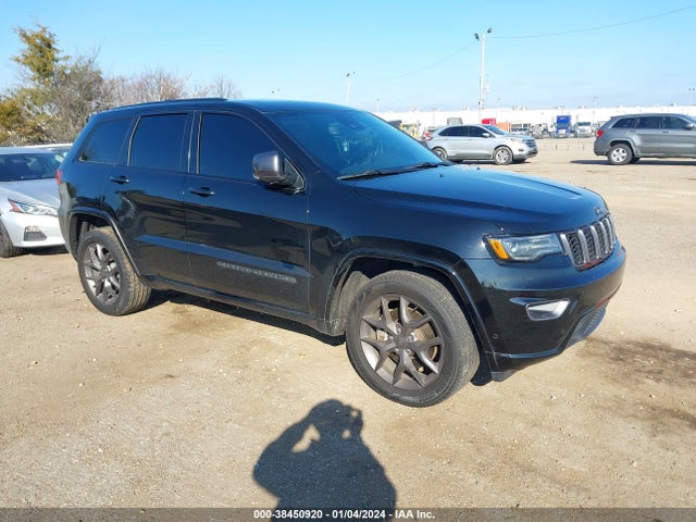 2021 JEEP GRAND CHEROKEE 80TH ANNIVERSARY 4X2 VIN: 1C4RJEBG4MC784859