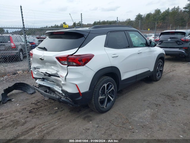 Chevrolet Trailblazer Awd Rs 2023 KL79MUSL3PB213837 Image 4