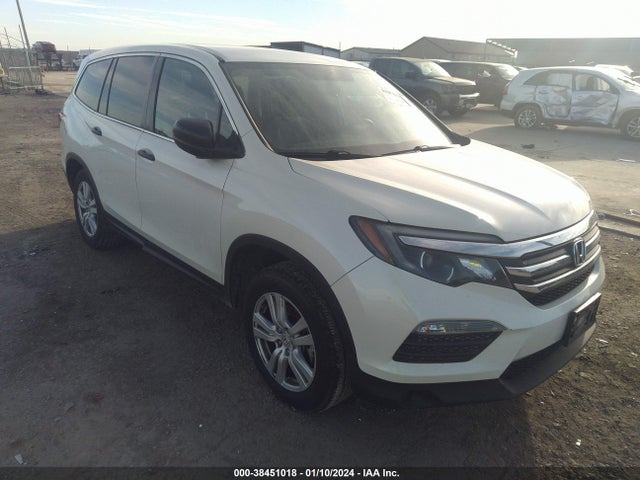 Honda PILOT LX 2016 5FNYF5H16GB024102 Image 1
