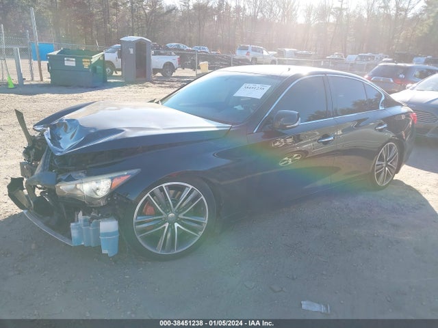 2014 INFINITI Q50 HYBRID SPORT VIN: JN1AV7AP6EM691614