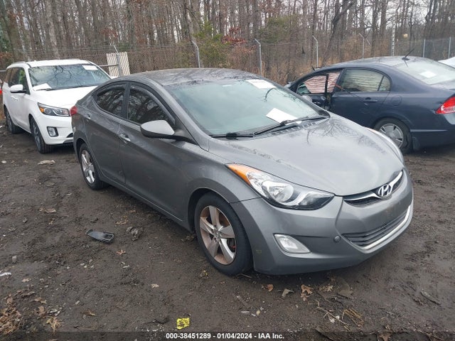 2013 HYUNDAI ELANTRA GLS VIN: 5NPDH4AE7DH291875