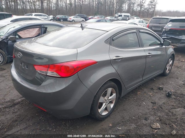 2013 HYUNDAI ELANTRA GLS VIN: 5NPDH4AE7DH291875